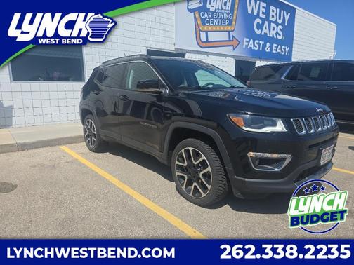 Diamond Black Crystal Pearlcoat 2018 Jeep Compass Limited