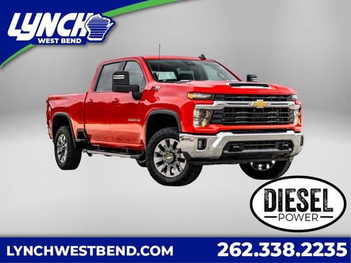 Red Hot 2025 Chevrolet Silverado 2500 LT