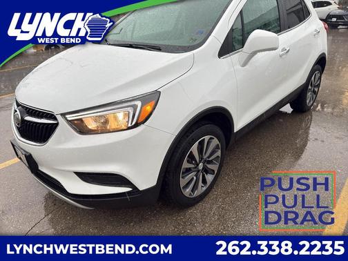 Summit White 2022 Buick Encore Preferred