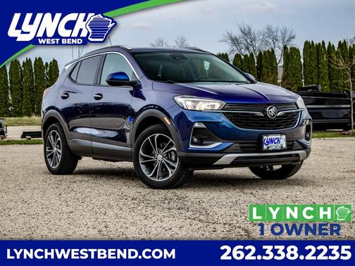 Sapphire Metallic 2023 Buick Encore GX Select