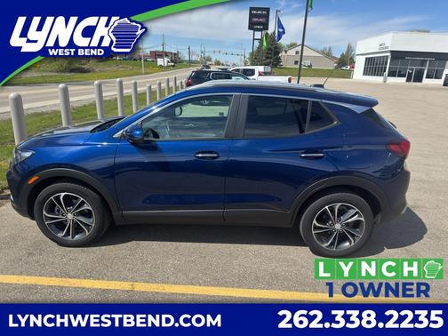 Sapphire Metallic 2023 Buick Encore GX Select