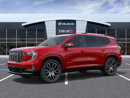 Volcanic Red Tintcoat 2026 GMC Acadia Denali