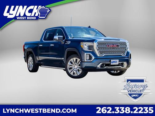 Pacific Blue Metallic 2020 GMC Sierra 1500 Denali