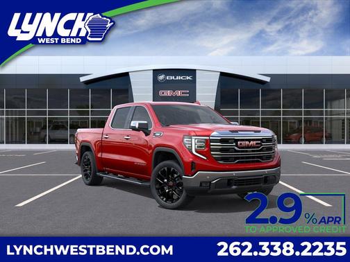 Volcanic Red Tintcoat 2026 GMC Sierra 1500 SLT