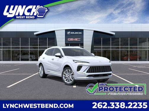 Iridescent White Tricoat 2026 Buick Envision Avenir AWD