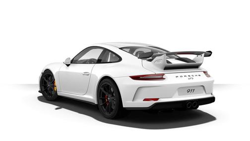 White 2018 Porsche 911