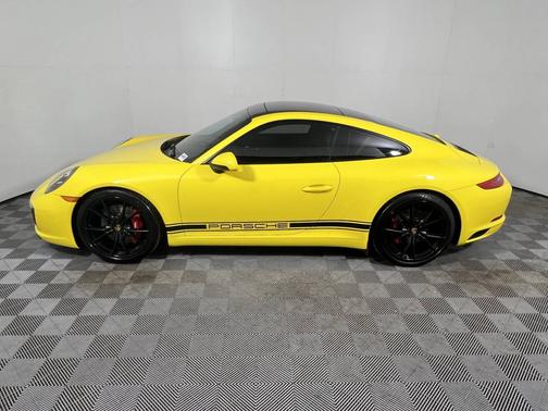 Racing Yellow 2018 Porsche 911