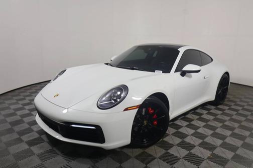 White 2021 Porsche 911