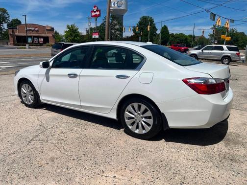 White 2014 Honda Accord EX-L