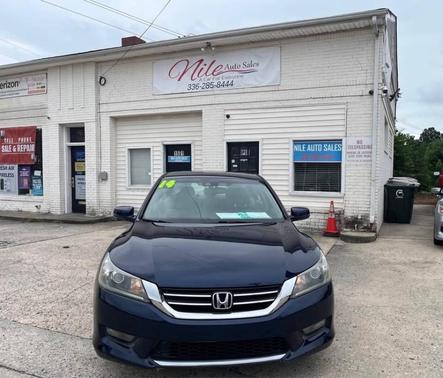 Blue 2014 Honda Accord LX