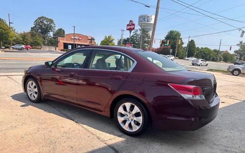 Burgundy 2009 Honda Accord EX-L