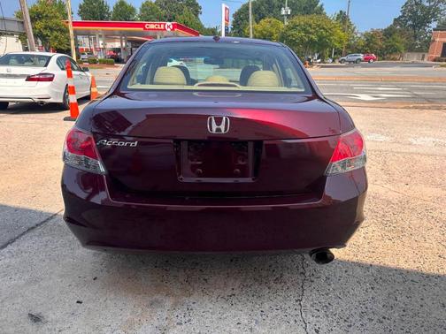 Burgundy 2009 Honda Accord EX-L