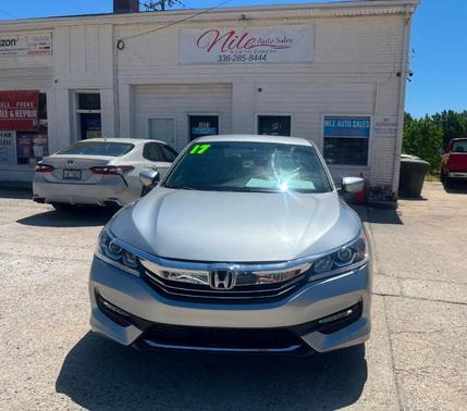 Silver 2017 Honda Accord Sport