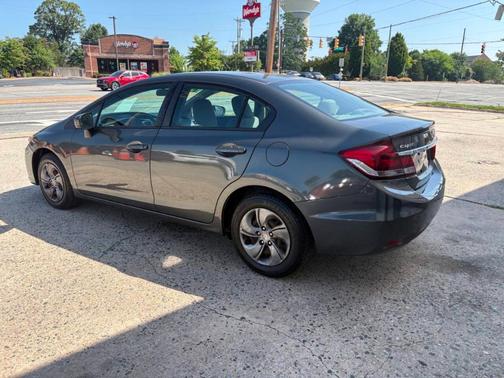 Gray 2015 Honda Civic LX