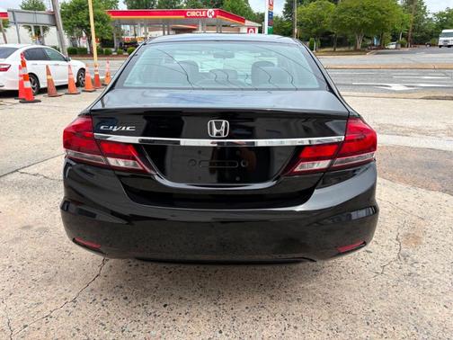 Black 2015 Honda Civic LX