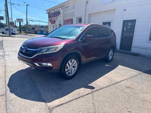 Burgundy 2016 Honda CR-V EX-L