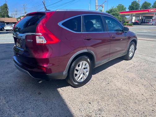 Burgundy 2016 Honda CR-V EX-L