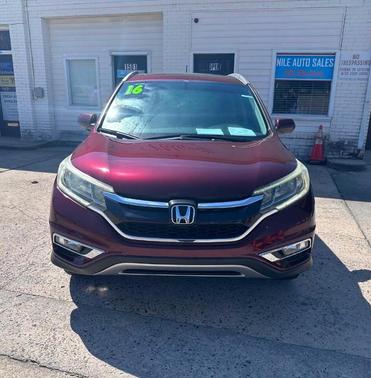 Burgundy 2016 Honda CR-V EX-L