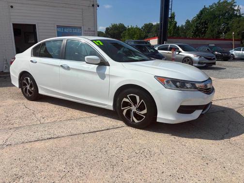 White 2017 Honda Accord LX