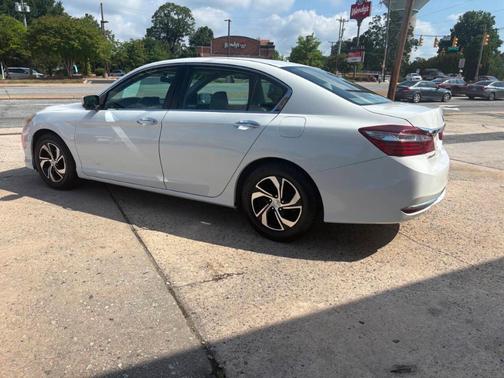 White 2017 Honda Accord LX