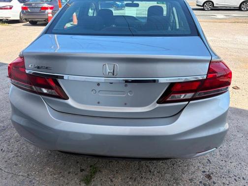 Silver 2013 Honda Civic EX