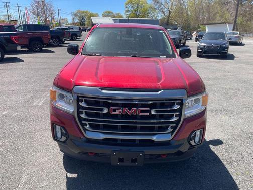 Cayenne Red Tintcoat 2021 GMC Canyon AT4