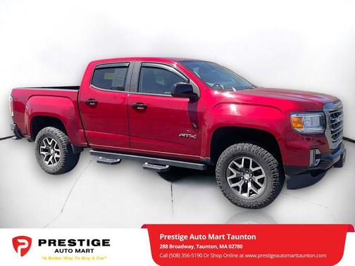 Cayenne Red Tintcoat 2021 GMC Canyon AT4
