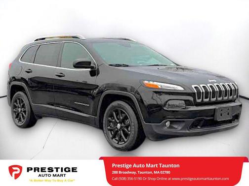 Diamond Black Crystal Pearlcoat 2018 Jeep Cherokee Latitude
