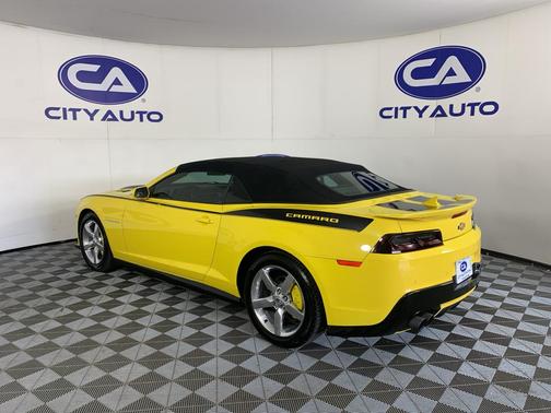 Bright Yellow 2014 Chevrolet Camaro LT
