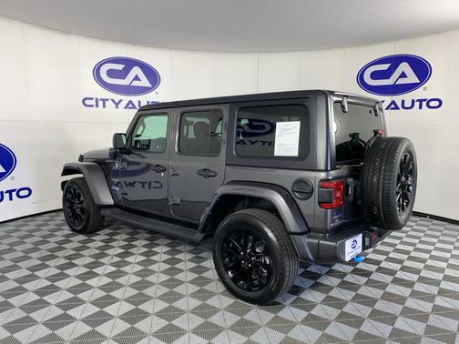 Granite Crystal Metallic Clearcoat 2022 Jeep Wrangler Unlimited 4xe Sahara