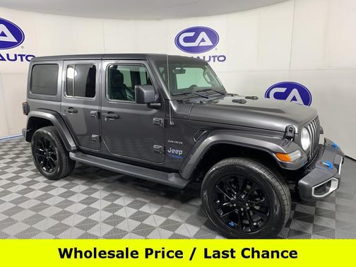 Granite Crystal Metallic Clearcoat 2022 Jeep Wrangler Unlimited 4xe Sahara