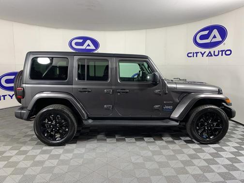Granite Crystal Metallic Clearcoat 2022 Jeep Wrangler Unlimited 4xe Sahara