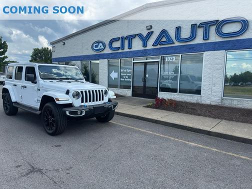 Bright White Clearcoat 2023 Jeep Wrangler 4xe Sahara