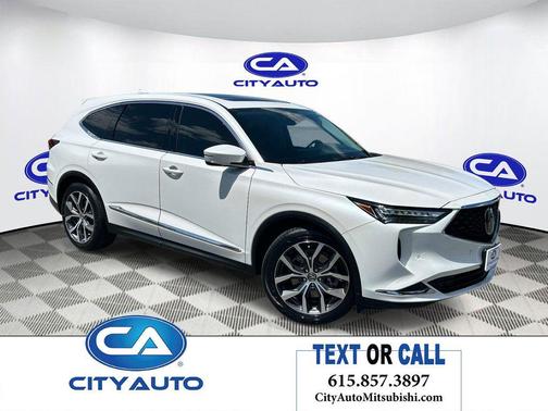 Platinum White Pearl 2024 Acura MDX Technology Package