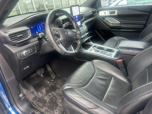 Atlas Blue Metallic 2020 Ford Explorer ST