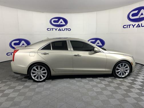 Silver Coast Metallic 2014 Cadillac ATS 2.0L Turbo Luxury