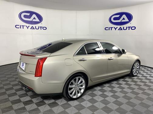 Silver Coast Metallic 2014 Cadillac ATS 2.0L Turbo Luxury