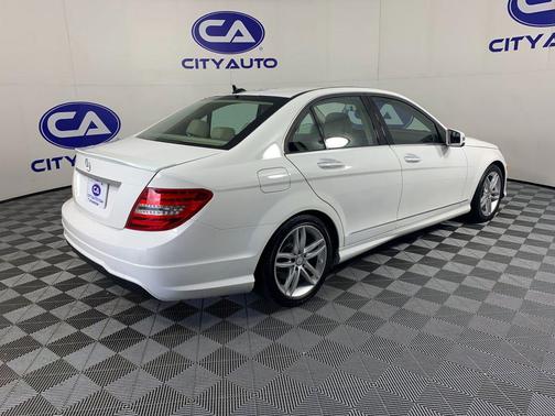 Polar White 2014 Mercedes-Benz C-Class C 250 Sport