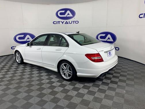 Polar White 2014 Mercedes-Benz C-Class C 250 Sport