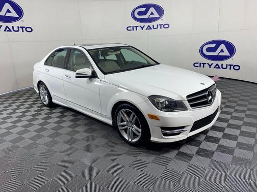 Polar White 2014 Mercedes-Benz C-Class C 250 Sport
