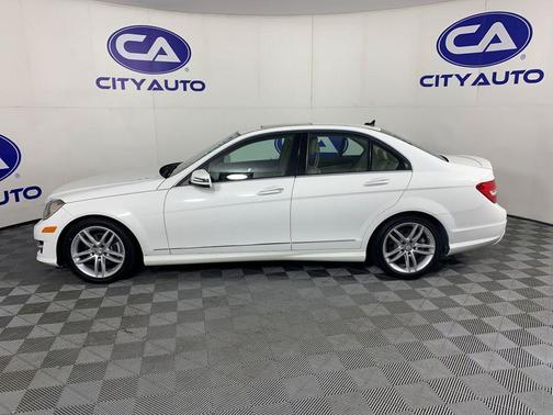 Polar White 2014 Mercedes-Benz C-Class C 250 Sport