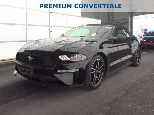 Shadow Black 2021 Ford Mustang EcoBoost Premium