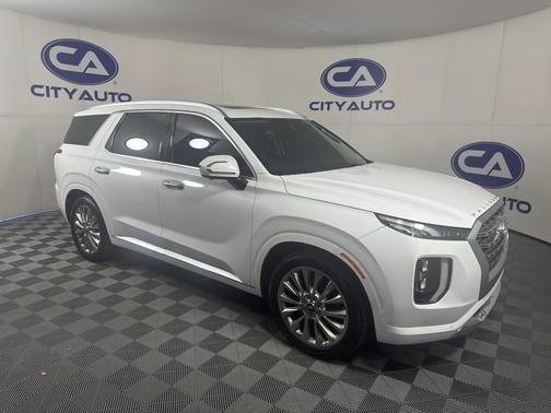Hyper White 2020 Hyundai PALISADE Limited