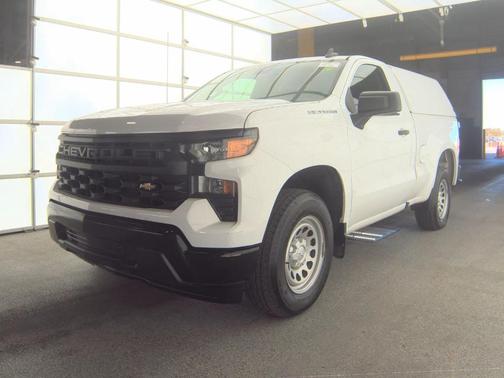 Summit White 2023 Chevrolet Silverado 1500 WT