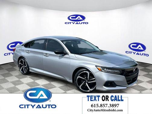 Lunar Silver Metallic 2021 Honda Accord Sport SE 1.5T