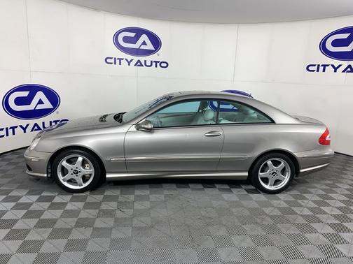 Pewter Metallic 2004 Mercedes-Benz CLK-Class 500
