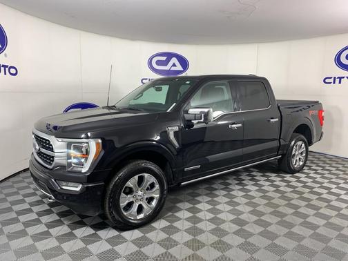 Agate Black Metallic 2021 Ford F-150 Platinum