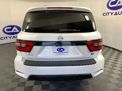 Aspen White Tricoat 2021 Nissan Armada SL 2WD