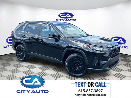 Midnight Black Metallic 2019 Toyota RAV4 LE