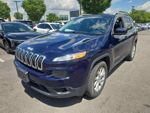 True Blue Pearlcoat 2015 Jeep Cherokee Latitude
